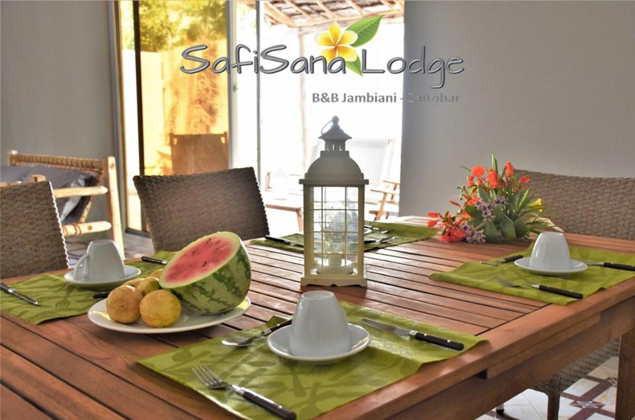 Safisana Lodge Jambiani  Buitenkant foto