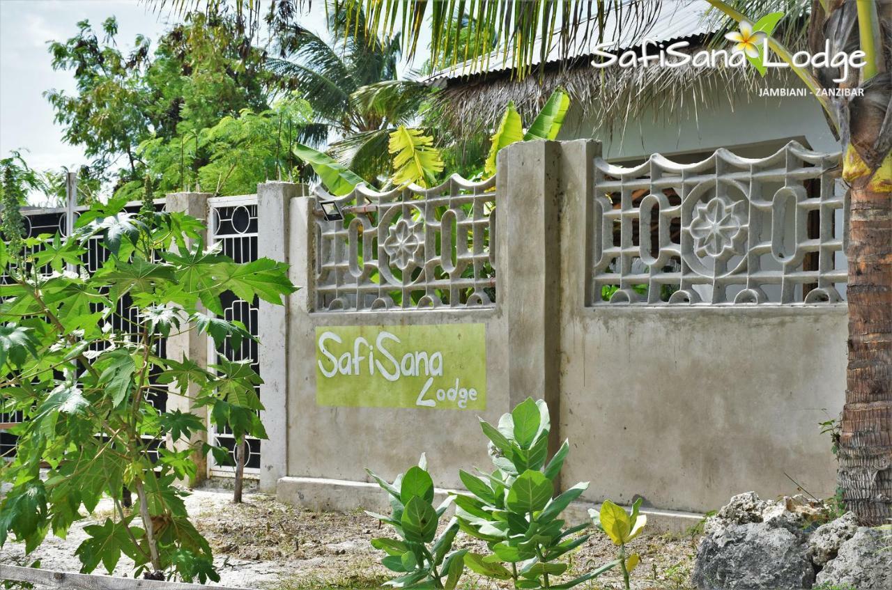 Safisana Lodge Jambiani  Buitenkant foto