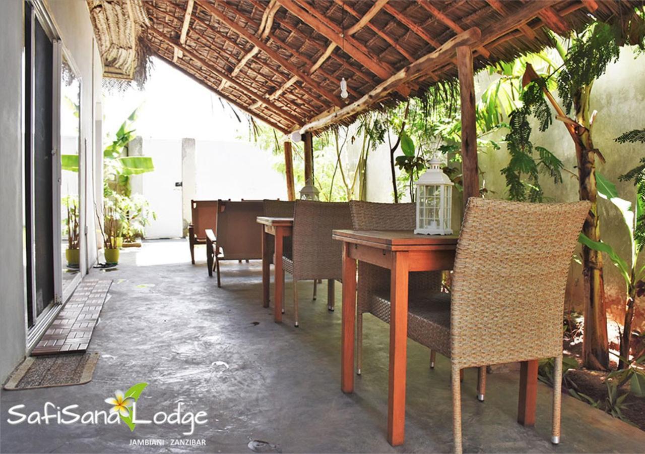 Safisana Lodge Jambiani  Buitenkant foto