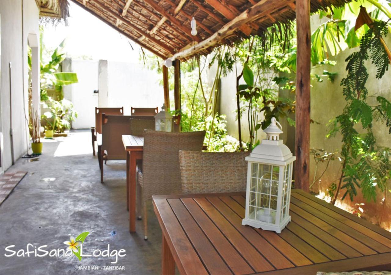 Safisana Lodge Jambiani  Buitenkant foto