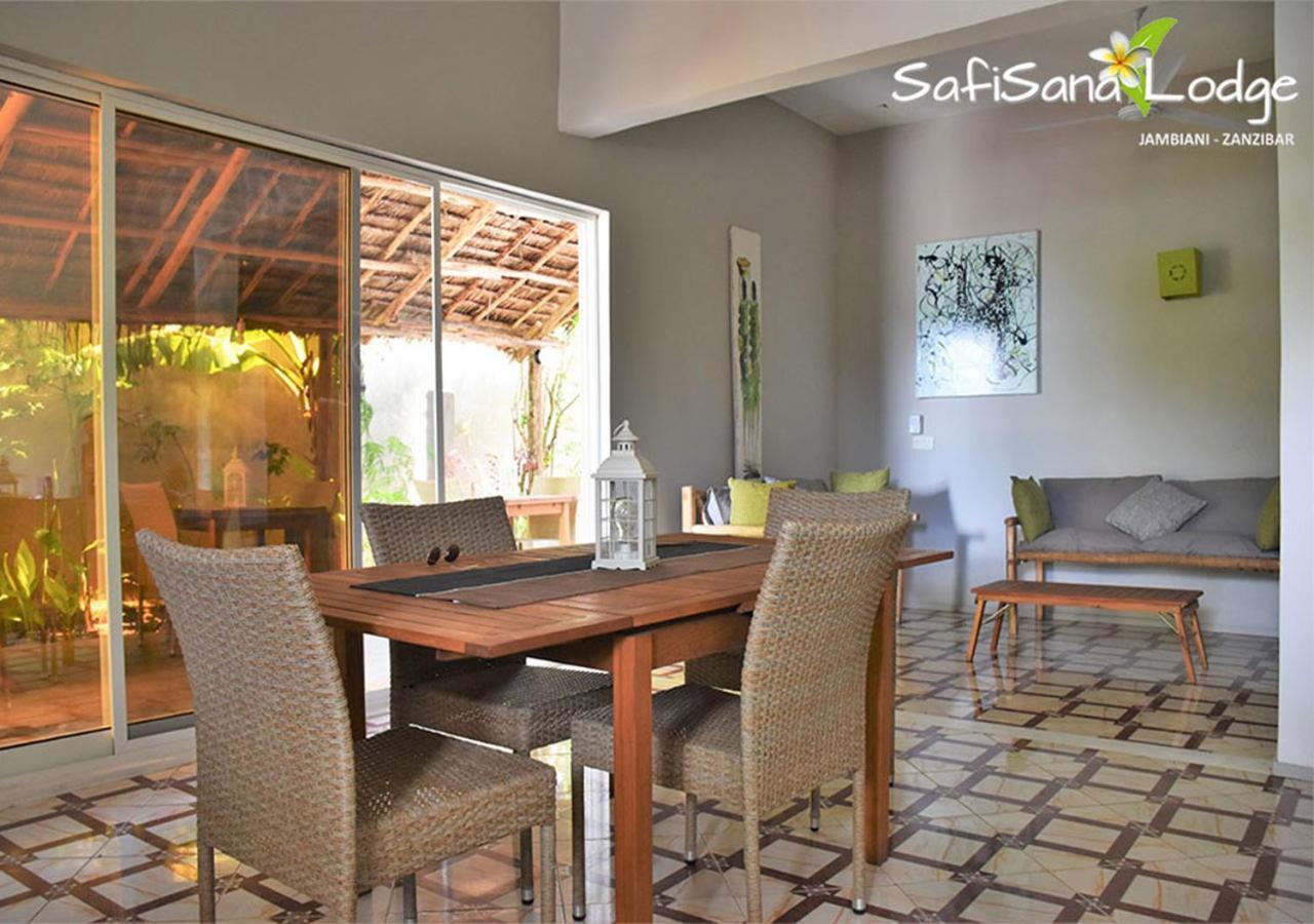Safisana Lodge Jambiani  Buitenkant foto